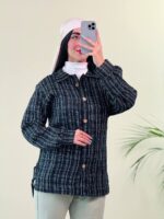 شومیز لمه پاییزه  PR ( پک 4 عددی ) - ( سفید مشکی ناموجود ) - شناسه 00214024 - Image 5