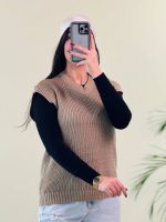 ژیله بافت یقه هفت sf ( پک 3 عددی ) - ( A ) - شناسه 00202029 - Image 6
