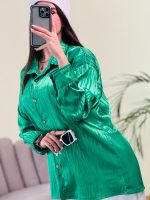 شومیز ساتن طرح دار عیدانه sb ( پک 6 عددی ) - شناسه 00214051 - Image 7