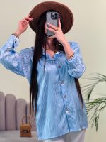 شومیز ساتن طرح دار عیدانه sb ( پک 6 عددی ) - شناسه 00214051 - Image 15