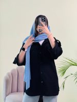 شومیز مراکشی آستین پاگون جیب نما تک مشکی عیدانه ( پک 3 عددی ) - sb - شناسه 00214036
