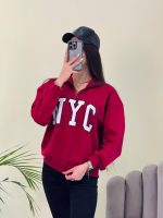 دورس پنبه نیم زیپ NYC ( مشکی دوبل ) - ( پک 7 عددی ) - sh - شناسه 00210054 - Image 7