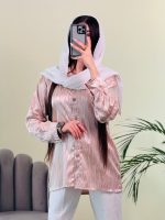 شومیز ساتن طرح دار عیدانه sb ( پک 6 عددی ) - شناسه 00214051 - Image 9