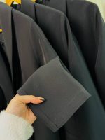 کت مازراتی یقه آرشال سه سایز تک رنگ مشکی ( پک 3 عددی ) - sh - شناسه 00209018 - Image 2