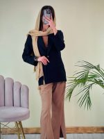 کت مازراتی یقه آرشال سه سایز تک رنگ مشکی ( پک 3 عددی ) - sh - شناسه 00209018 - Image 8