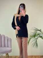 کت مازراتی یقه آرشال سه سایز تک رنگ مشکی ( پک 3 عددی ) - sh - شناسه 00209018 - Image 9