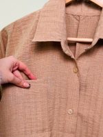 شومیز تک جیب سوفیا ( پک 3 عددی ) - sh- شناسه 00214059 - Image 6