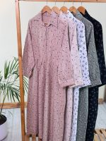 پیراهن بلند شانتون گل گچی عیدانه ( پک 5 عددی )- mr- شناسه 00206017 - Image 11