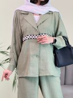 ست شومیز وشلوار مکرومه دوزی ( پک 5 عددی ) - PZ - شناسه 00211099 - Image 5