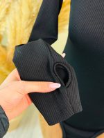 بادی کرکره ای یقه اسکی مشکی ( محصول یک عددی ) شناسه00201005 - Image 6