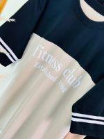 ست تیشرت لانگ وشلوار بگ دوتیکه FITNESS CLUP ( پک 2  عددی ) - RN-  شناسه00211003 - Image 6