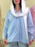 شومیز راه راه تک جیب  ( پک 4 عددی ) -pn- شناسه 00214006 - Image 2
