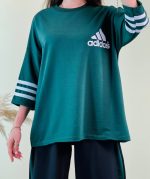 ست تیشرت لانگ وشلوار بگ adidas  (پک 6 عددی ) -RN- شناسه 00211010 - Image 4