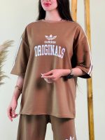 ست تیشرت لانگ وشلوار بگ adidas (originais) (پک 7 عددی ) -RN- شناسه 00211009 - Image 3