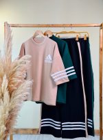 ست تیشرت لانگ وشلوار بگ adidas  (پک 6 عددی ) -RN- شناسه 00211010 - Image 17