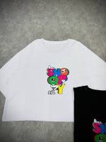 کراپ باکسی قواره دار سفید و مشکی SNOOPY(پک 2 عددی ) -BSR- شناسه 00216002 - Image 4
