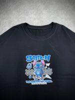کراپ باکسی قواره دار سفید و مشکی STITCH(پک 2 عددی ) -BSR- شناسه 00216002 - Image 4