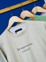 تیشرت پنبه رنگی تو نجات دهنده خودت هستی( پک 4 عددی ) -BSR- شناسه 00208025 - Image 7