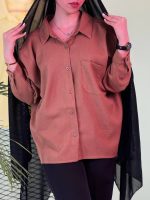 شومیز السا پاستلی ( پک 8 عددی ) ( صورتی دوبل ) -SH- شناسه 00214019 - Image 5