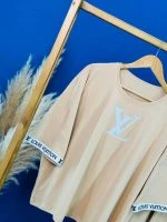 ست تیشرت لانگ و شلوار بگ LV -(مشکی دوبل )  - ( پک 4 عددی ) - KR  - شناسه 00211013 - Image 16