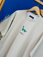 تیشرت لانگ پنبه دایناسور ( پک 4 عددی ) - GL - شناسه 00208025 - Image 5