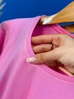 تیشرت پنبه باکسی مداد رنگی ( پک 7 عددی ) -( مشکی دوبل ) - ST - شناسه 00208051 - Image 9
