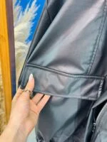 بامبر چرم دو جیب تک مشکی ( پک 4 عددی ) - SB - شناسه 00225005 - Image 4