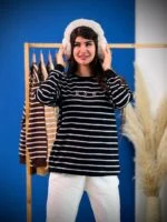بلوز دورس پنبه دو نخ رینگری NOW  ( پک 5 عددی ) - SON - شناسه 00203010 - Image 5