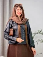 کت چرم آستین زیپ تک مشکی ( پک 3 عددی ) - SB - شناسه 00209002 - تصویر 8