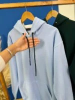 هودی پنبه تو کرک بیسیک آبی و کله غازی ( پک 2 عددی ) - GL - شناسه 00212009 - Image 9