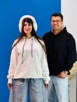 هودی پنبه تو کرک بیسیک ( سفید ) - ( محصول تک ) - GL - شناسه 00212009 - Image 3