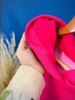 هودی سه تیکه رنگی رنگی ( پک A ) - ( سرخابی دوبل ) - ( پک 5 عددی ) - KLA - شناسه 00212005 - Image 5