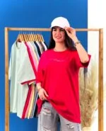 تیشرت لانگ پنبه style پاستیلی ( پک 12 عددی ) - ST - شناسه 00208057 - Image 6