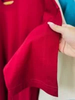 تیشرت پنبه باکسی ساده رنگی ( کرم دوبل ) - ( پک A ) - ( پک 6 عددی ) - GL - شناسه 00208038 - تصویر 7