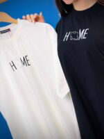 تیشرت پنبه سفید و مشکی Home ( پک 2 عددی ) - GL - شناسه 00208038 - Image 4