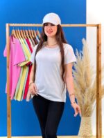 تیشرت بیسیک پنبه استاندارد پاستیلی (مشکی دوبل) - ( پک 12 عددی ) - ST - شناسه 00208055 - Image 10