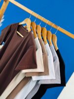 تیشرت بیسیک پنبه استاندارد پاستیلی (مشکی دوبل) - ( پک 12 عددی ) - ST - شناسه 00208055 - Image 19