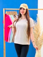 تیشرت بیسیک پنبه استاندارد پاستیلی (مشکی دوبل) - ( پک 12 عددی ) - ST - شناسه 00208055 - Image 8