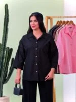 شومیز بیسیک لینن ( پک A ) - ( پک 6 عددی ) - Slr - شناسه 00214051 - Image 7