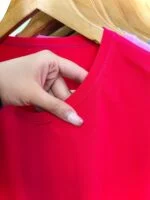 تیشرت بیسیک پنبه باکسی پاستیلی ( پک 12 عددی ) - ST - شناسه 00208056 - Image 17