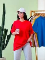 تیشرت بیسیک پنبه رنگی 3XL ( پک 8 عددی ) - GL - شناسه 00208053 - تصویر 3