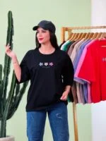 تیشرت پنبه باکسی سه گل ( پک 10 عددی ) – St – شناسه 00208056 - تصویر 11