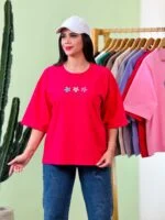 تیشرت پنبه باکسی سه گل ( پک 10 عددی ) – St – شناسه 00208056 - تصویر 10