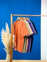 تیشرت لانگ پسربچه ( پک 7 عددی ) - ( نارنجی دوبل ) - KR - شناسه 00208044 - Image 2