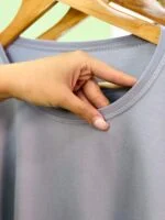 تیشرت بیسیک پنبه باکسی پاستیلی ( پک 2 عددی ) - ST - شناسه 00208056 - تصویر 6
