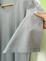تیشرت بیسیک پنبه باکسی پاستیلی ( پک 2 عددی ) - ST - شناسه 00208056 - تصویر 5