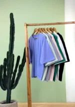 تیشرت بیسیک پنبه باکسی پاستیلی (طوسی دوبل ) - ( پک 8 عددی ) - ST - شناسه 00208056 - تصویر 2