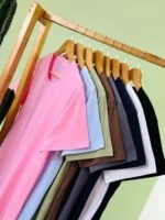 تیشرت قواره استاندارد (مشکی دوبل ) - ( پک 8 عددی ) - Son - شناسه 00208073 - تصویر 9