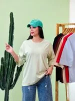 تیشرت پنبه باکسی ( سرمه ای دوبل ) - ( پک 7 عددی ) - Son - شناسه 00208072 - تصویر 3