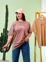تیشرت پنبه نودی Good Vibes XL ( پک 2 عددی ) -Gl- شناسه 00208009 - تصویر 3